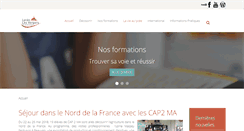 Desktop Screenshot of lyceelesvergers.fr